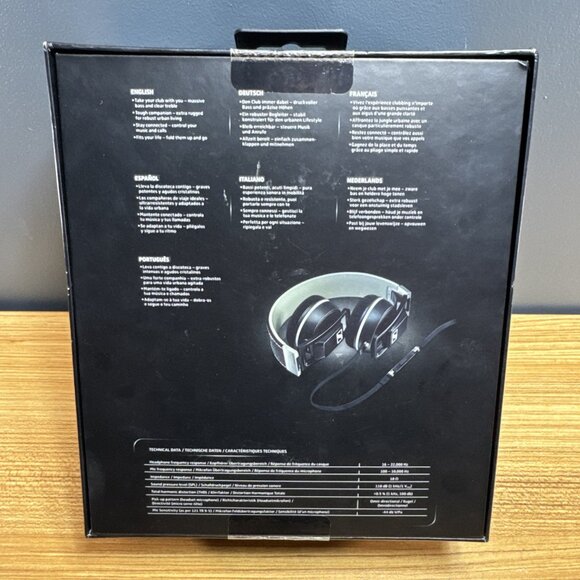 NEW Sennheiser Urbanite Collapsible On-Ear Wired Headphones Detachable 506086 - Picture 2 of 5